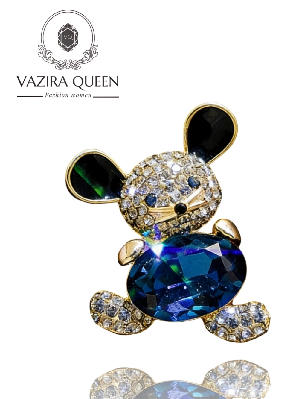 VQ Mouse Brooch